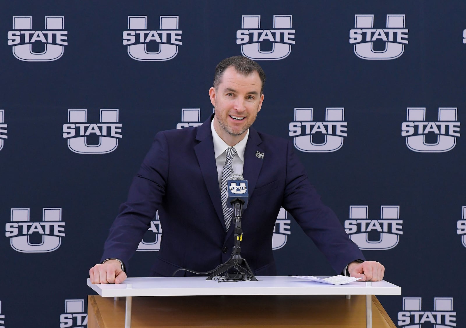 Utah State basketball: What Danny Sprinkle said in first presser ...