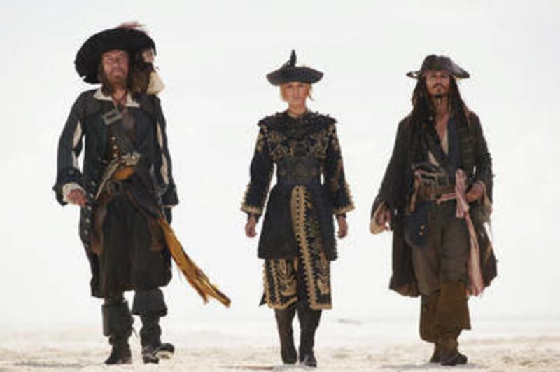 "Pirates of the Caribbean: At World's End" is one of many movies filmed in Utah.