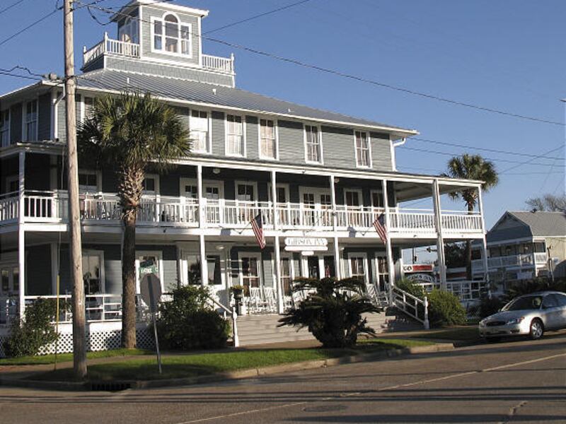 The century-old Gibson Inn in Apalachicola, Fla., is a block away from the historic waterfront. The Gulf Coast port town harks back to before the Civil War, and region is a major producer of oysters.
