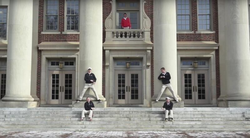 Kevin Carlock asked Daisy Ridley to the Athlete's Spring Formal at Davidson College through a YouTube video.
