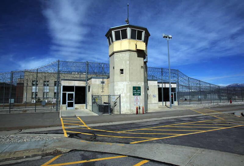 An entrance to the Utah State Prison in Draper, Wednesday, March 5, 2014.