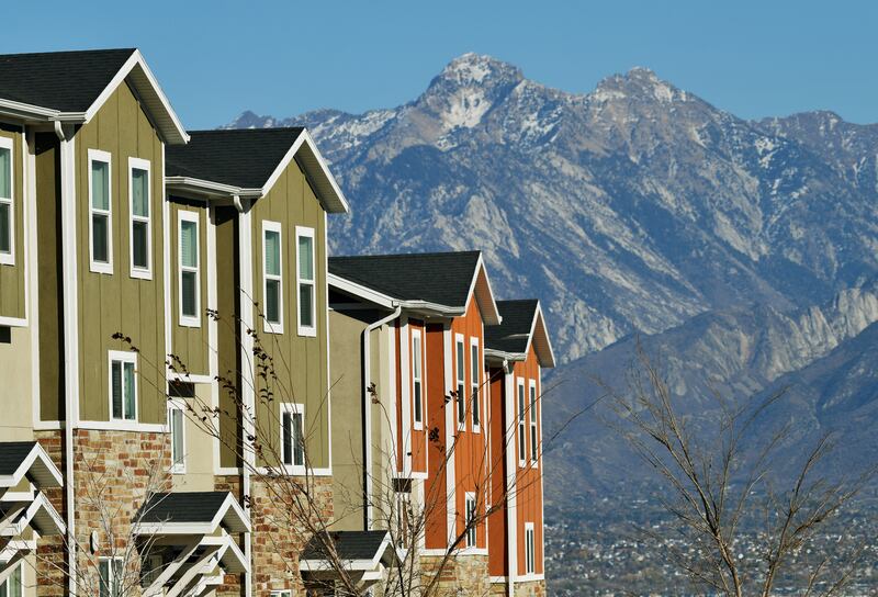 Town homes in the Bluffdale and Herriman areas.