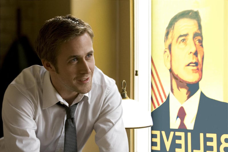 Ryan Gosling as Stephen Myers in "Ides Of March."