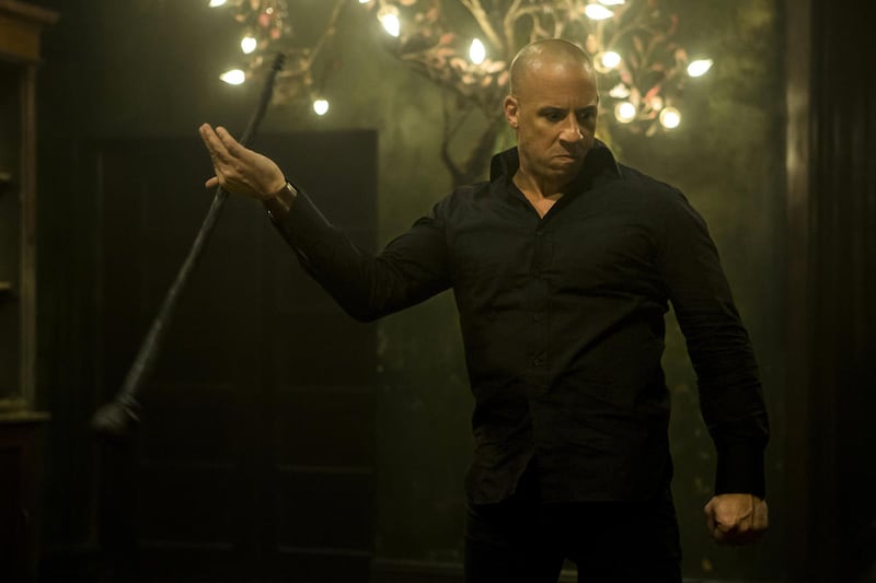 Kaulder (Vin Diesel) in “The Last Witch Hunter.”