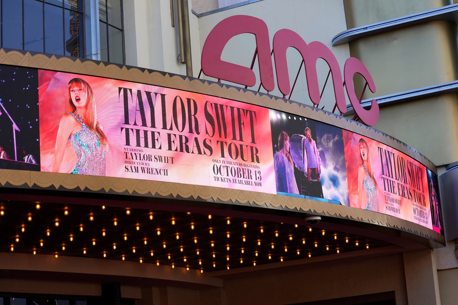 How did the Eras Tour movie do in its second weekend at the box office ...