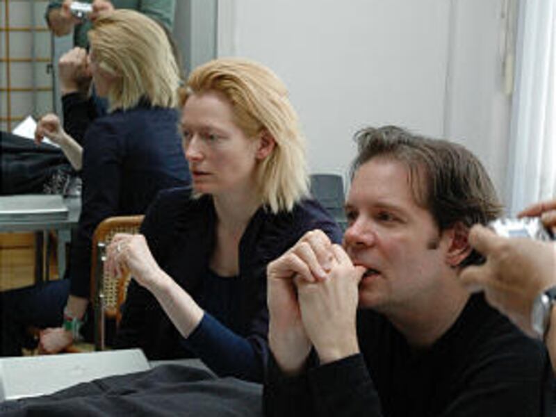 Tilda Swinton and Thomas Jay Ryan star in "Strange Culture," a documentary/docudrama.