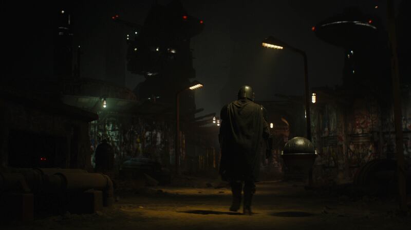 The Mandalorian in season two.
