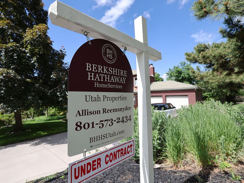 A home for sale in Salt Lake City, Utah.