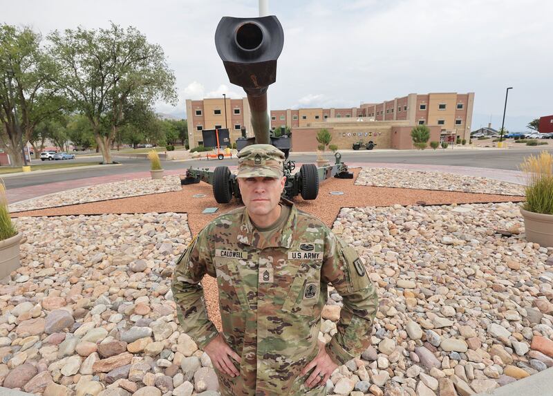 The events of Sept. 11, 2001 inspired Master Sgt. Christopher Caldwell of the Utah Army National Guard to join the war on terror.