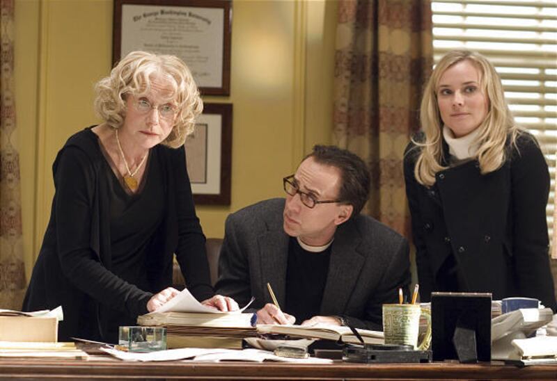 Helen Mirren, left, Nicolas Cage and Diane Kruger star in “National Treasure: Book Of Secrets.”