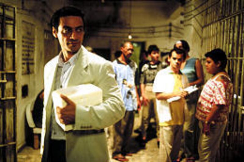 Luiz Carlos Vasconcelos stars as a doctor in "Carandiru," a movie that confronts tough issues head-on.