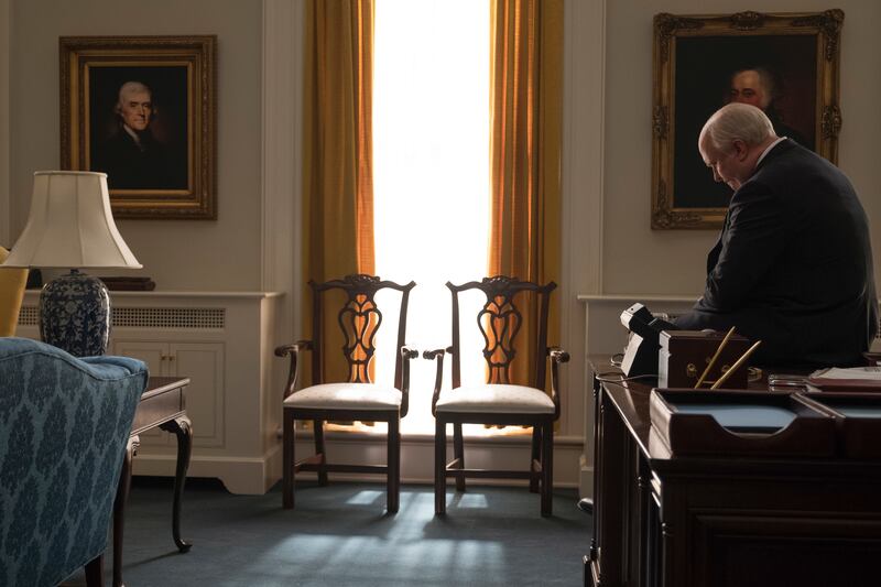 Christian Bale as Dick Cheney in Adam McKay’s VICE, an Annapurna Pictures release.
Credit : Matt Kennedy / Annapurna Pictures
2018 © Annapurna Pictures, LLC. All Rights Reserved.