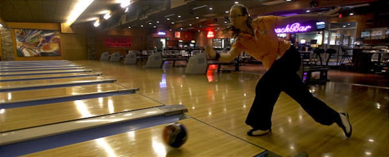 Professional bowler, Tammy Boomershine, bowls at Davis Lanes in Layton Utah. She won the USBC Women's U.S. Open this summer after defeating more than 170 competitors.