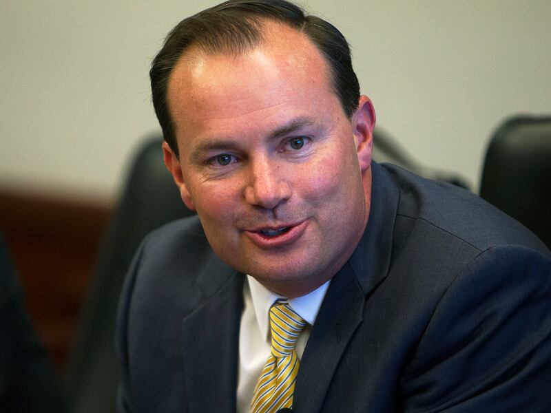 Utah Sen. Mike Lee.