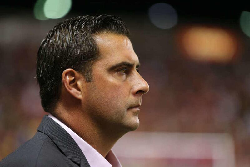 Real head coach Jeff Cassar as the Real Salt Lake  and the Portland Timbers play MSL soccer Wednesday, Oct. 14, 2015, in Sandy.
<img style="height:1px; width:1px;" src="http://beacon.deseretconnect.com/beacon.gif?cid=330458&pid=7" data-storyId="183992" d