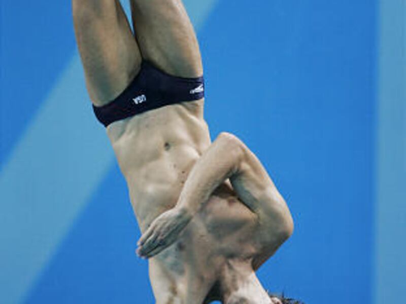 Suffering from a back injury, Justin Wilcock finished in last place in the 2004 Athens Games.