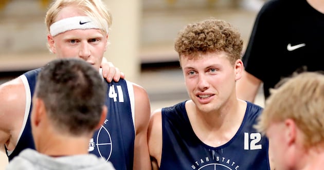 How will Mason Falslev cap off his accomplished 5-year run at Utah State?