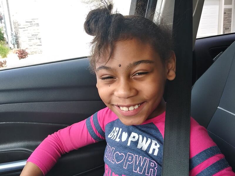 A family photo shows Isabella “Izzy” Tichenor, who at 10 years old died by suicide after her family says she was bullied.
