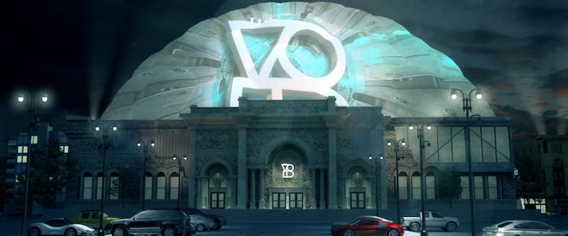 A rendering of what the first center for the virtual reality experience known as "The Void" will look like.