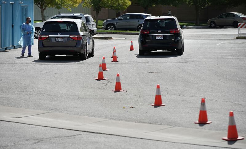 COVID-19 testing in Utah.