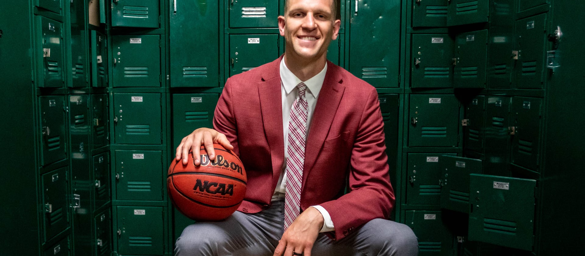 Grantsville High School basketball coach and former BYU basketball player Nate Austin is enjoying the high school coaching scene.