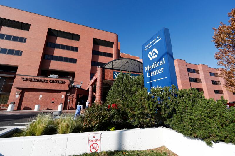 The Veterans Affairs Department hospital in east Denver.