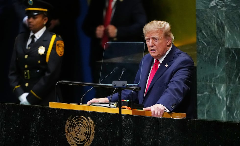 President Trump Addresses UN General Assembly, Focuses on Iran Nuclear Efforts and AI Terminology