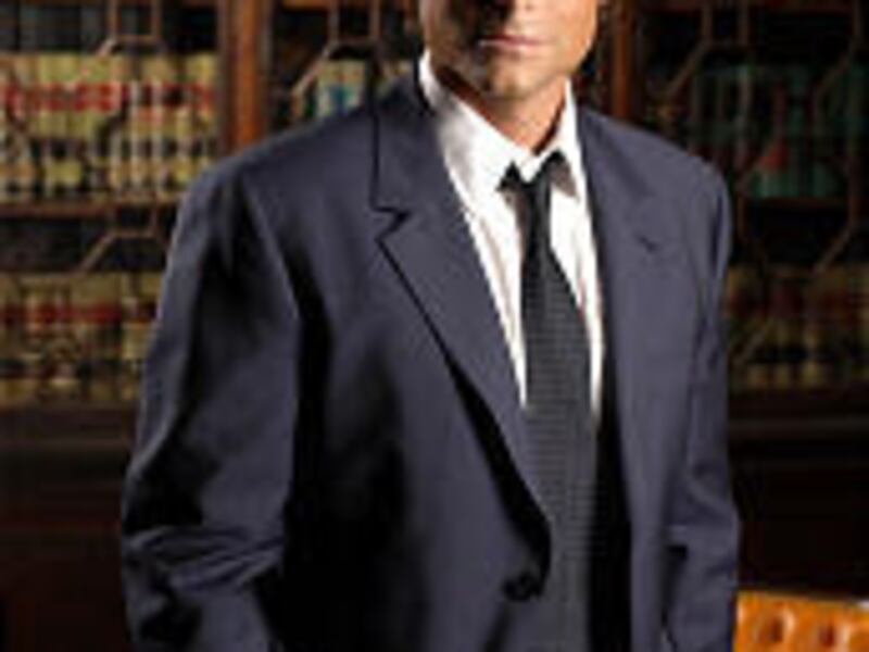 Rob Lowe, who starred in "The Lyon's Den," told television critics that by the time the show found its creative force, it had been pulled.