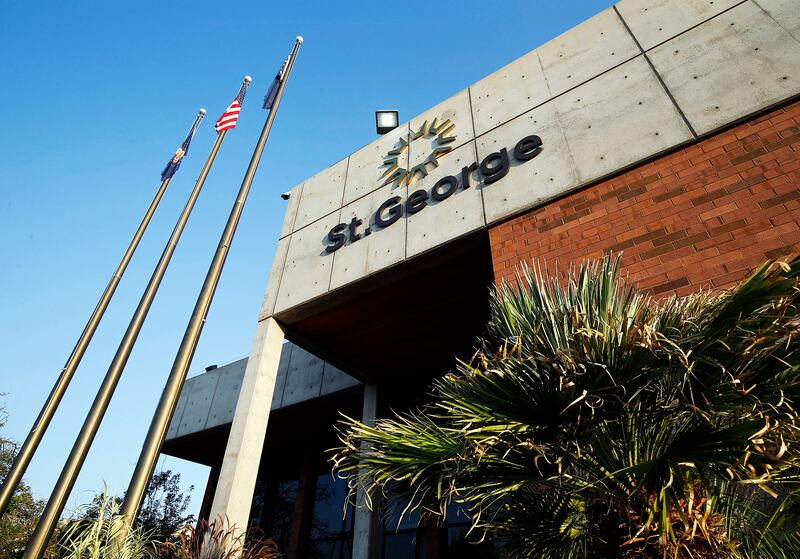St. George City Hall is pictured in 2020.