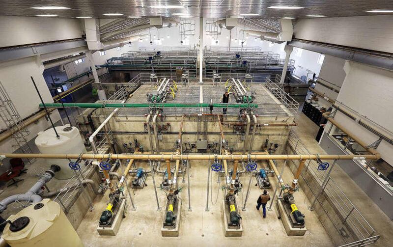 Jordanelle Special Service District treatment plant, Monday, Feb. 23, 2015.