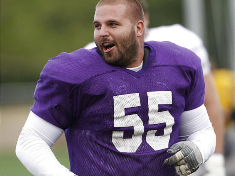 Weber State nose guard Derek Johnson is back from a knee injury and enjoying a sixth season of college football.