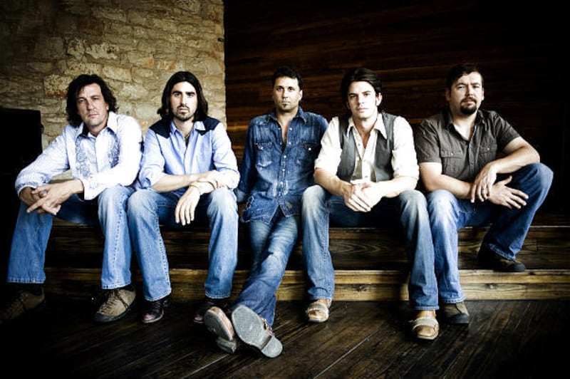 John Chipman, left, Ed Jurdi, Colin Brooks, Gordy Quist, Seth Whitney are Band of Heathens.