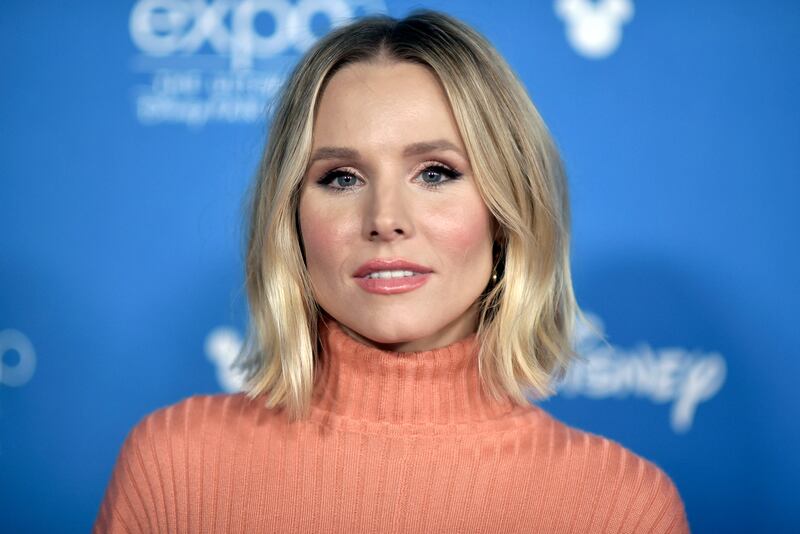 Actress Kristen Bell at the 2019 D23 Expo in Anaheim, California.