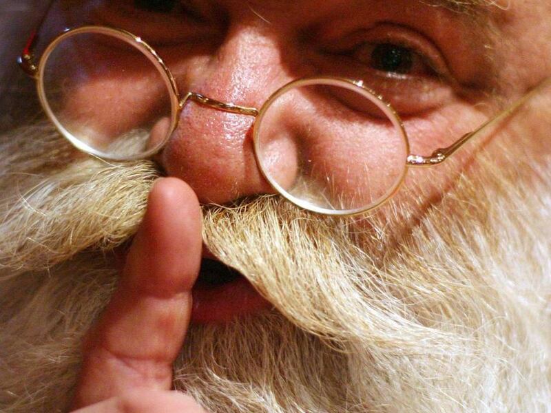 Tom Ruperd, of Caro, Michigan, poses for portrait in 2009, in Midland, Michigan. Ruperd was attending the Charles W. Howard Santa Claus School, the oldest and longest running school dedicated to the art of portraying Santa Claus.