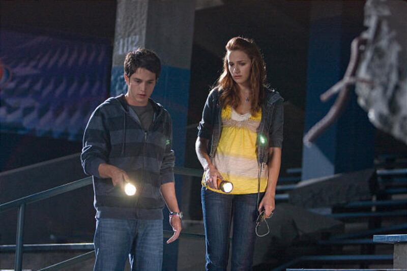 Bobby Campo as Nick and Shantel VanSanten as Lori are crash survivors stalked by fate in "The Final Destination."