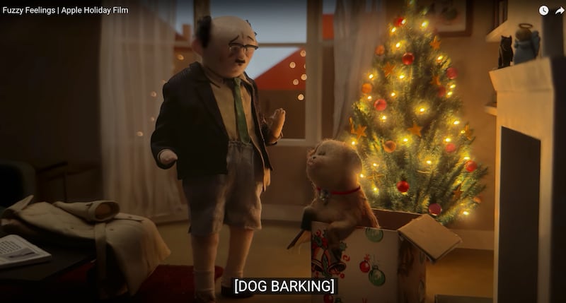 “Fuzzy Feelings,” a 2023 Apple holiday short film.