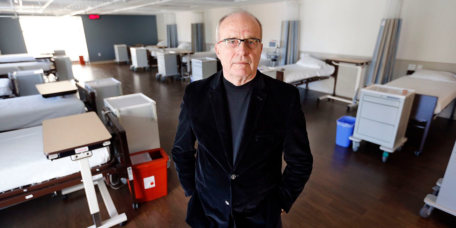 Dr. Lynn Webster poses for a photo at PRA Health Sciences in Millcreek on Thursday, Oct. 19, 2017.