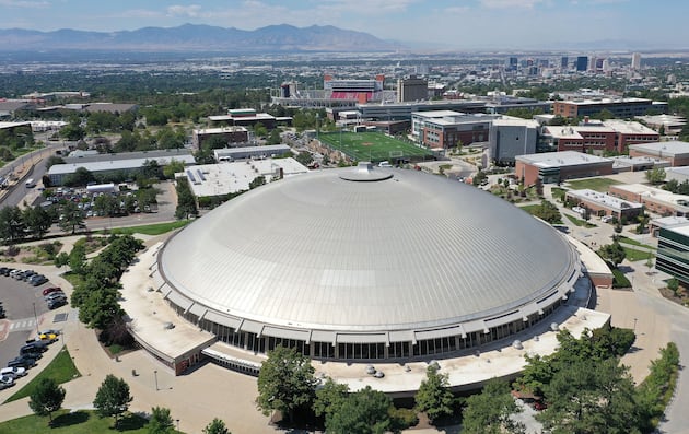 Will Utah renovate Huntsman Center instead of building a new arena? Here’s what Mark Harlan said
