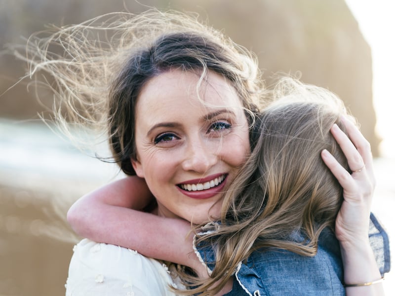 Angie Killian and her daughter are pictured.