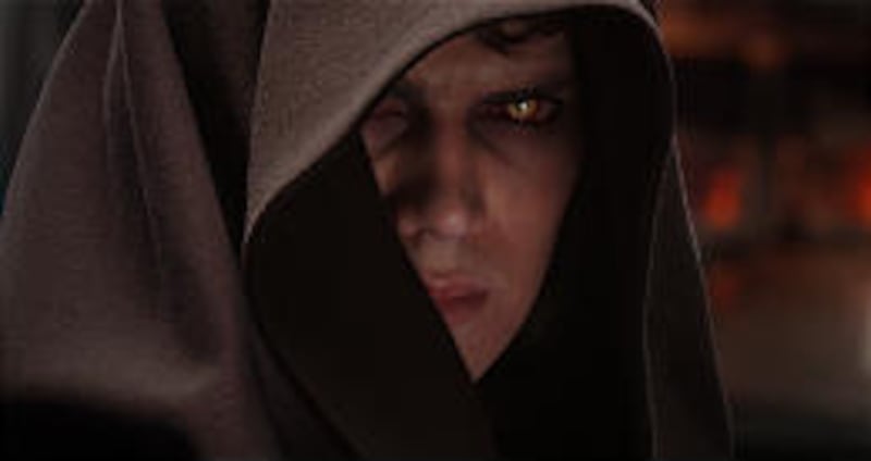 Hayden Christensen stars as Anakin Skywalker in “Star Wars: Episode III Revenge of the Sith.”