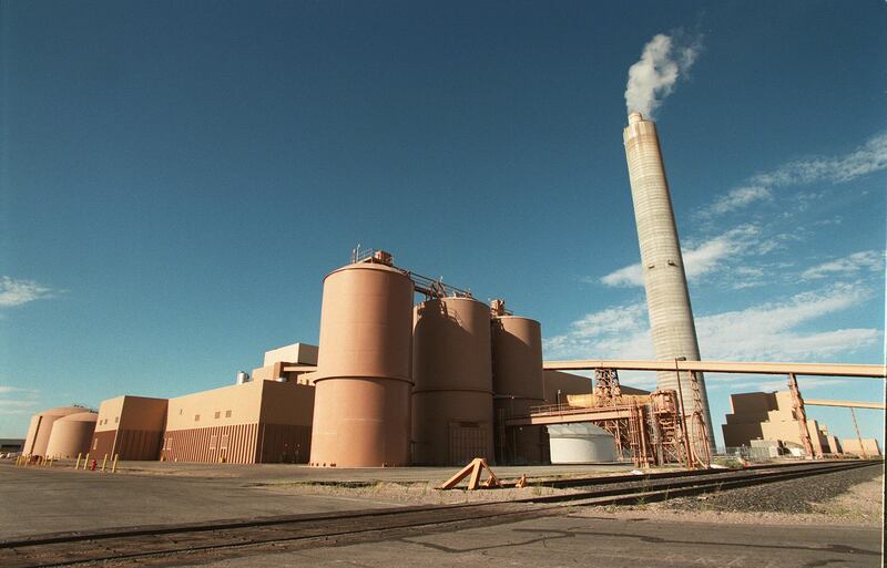 Intermountain Power Project North of Delta, Utah.
