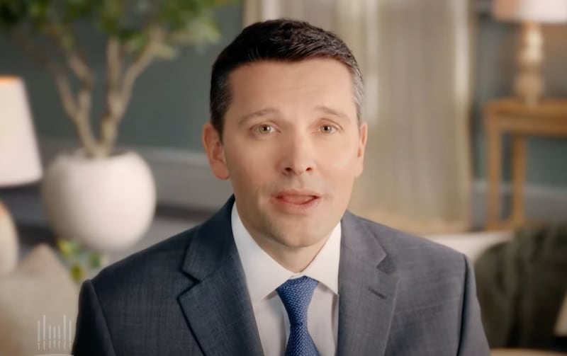 New "Music & the Spoken Word" presenter Derrick Porter speaks during his first broadcast on Sunday, June 23, 2024.