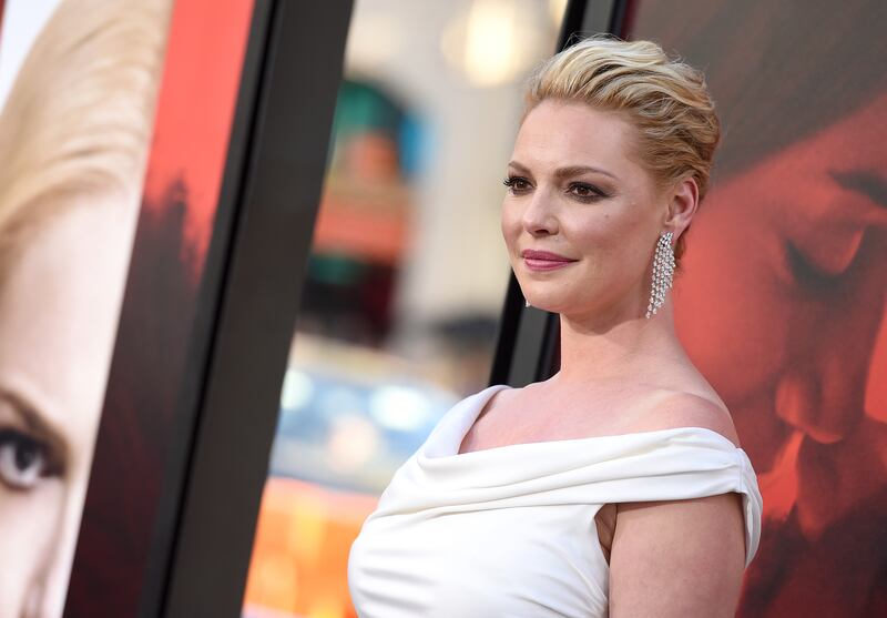 Katherine Heigl arrives at the Los Angeles premiere of "Unforgettable" at the TCL Chinese Theatre on Tuesday, April 18, 2017. (Photo by Jordan Strauss/Invision/AP)