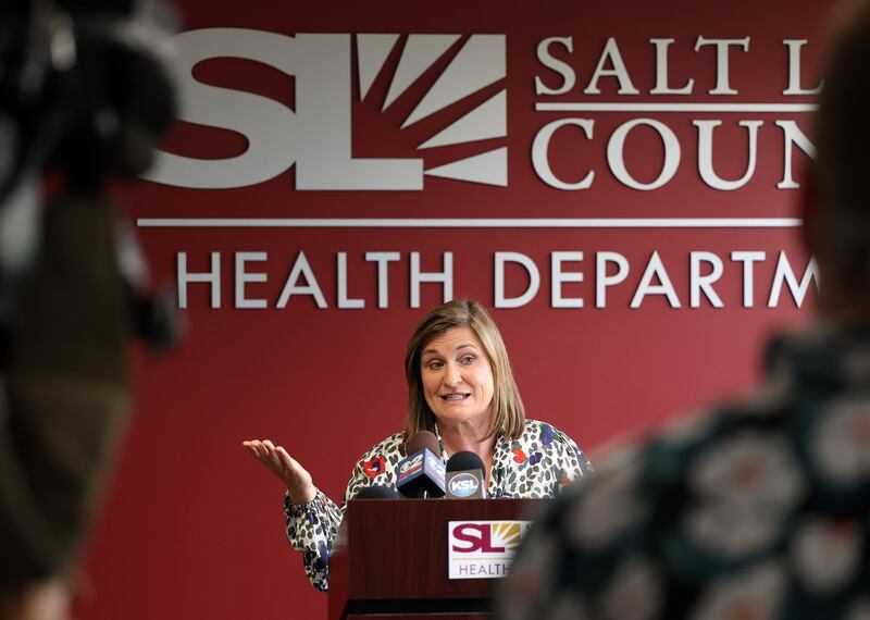 Salt Lake County Mayor Jenny Wilson discusses schoolchildren and masks.