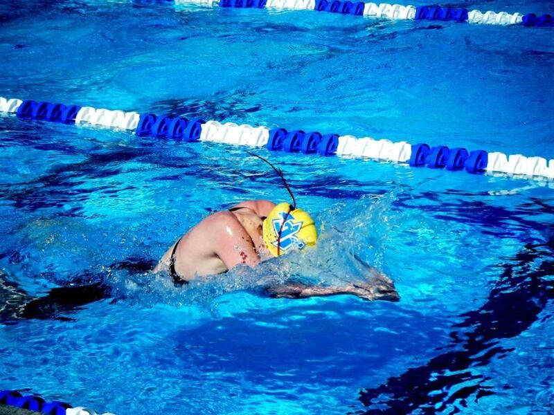 Alta swimmer Brianna Francis captured two individual state swimming titles and swam in two winning relays at the state 5A swimming meet, held Feb. 10-11 at BYU. The Sandy senior was named Female Swimmer of the Year at the meet.