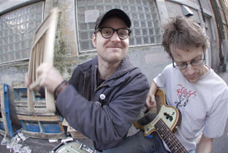 Drummer John Johnson, left, and guitarist/vocalist Henry Kammerer made a third album, "After Two."