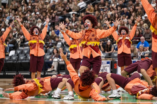 High school drill: No clowning around for Farmington, as last-minute choreography tweaks spark 6A 3-peat
