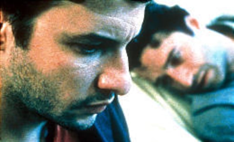 Eric Caravaca and Bruno Todeschini are brothers in the French drama "Son Frere," about the terminal illness of one, played by Caravaca.