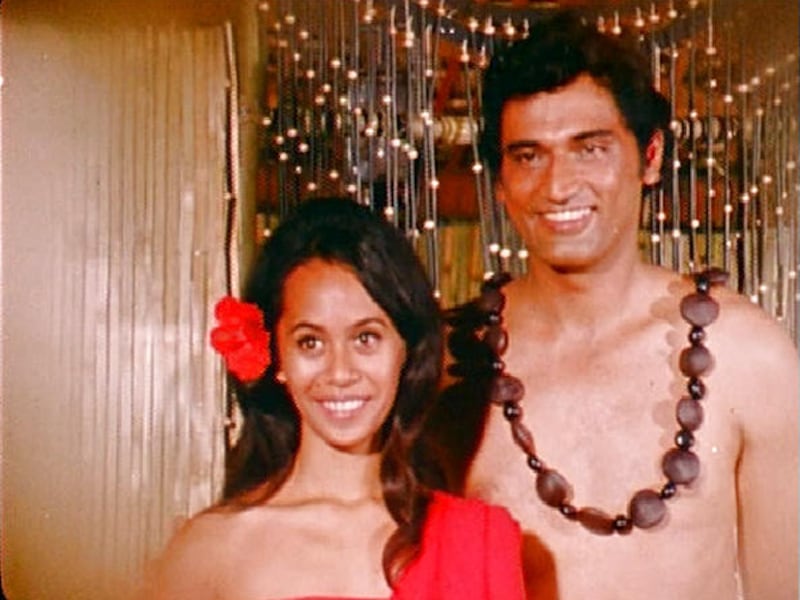 A scene from "Johnny Lingo"