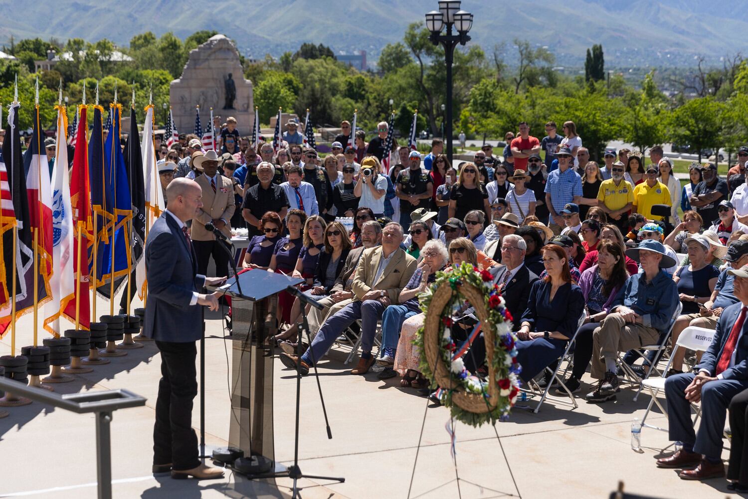 'I love my country': Veterans, Gov. Cox focus on service, honoring military on Memorial Day – Deseret News - Vimarsana News